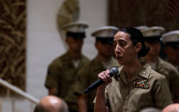 7th Communication Battalion holds change of command ceremony