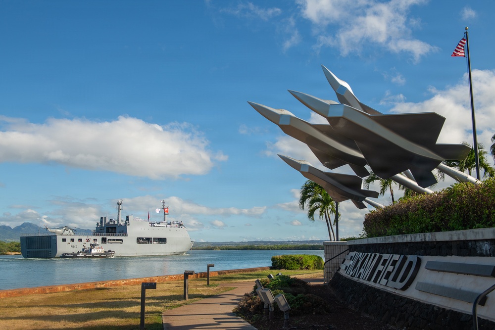 BAP Pisco (AMP 156) arrives at Joint Base Pearl Harbor-Hickam to participate in Exercise Rim of the Pacific (RIMPAC) 2026, June 22, 2026.