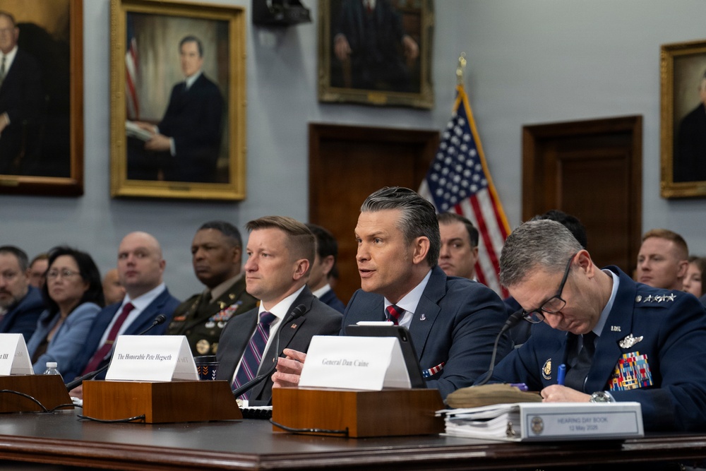 SW, CJCS Testify at DoW HAC-D Hearing