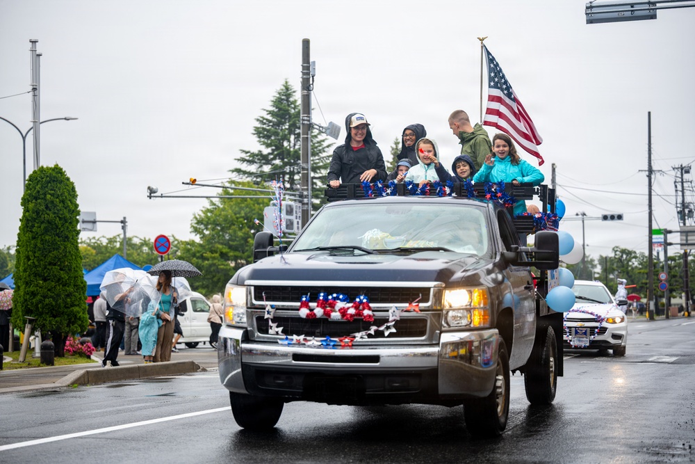 Team Misawa celebrates 37th American Day, 250 years of freedom