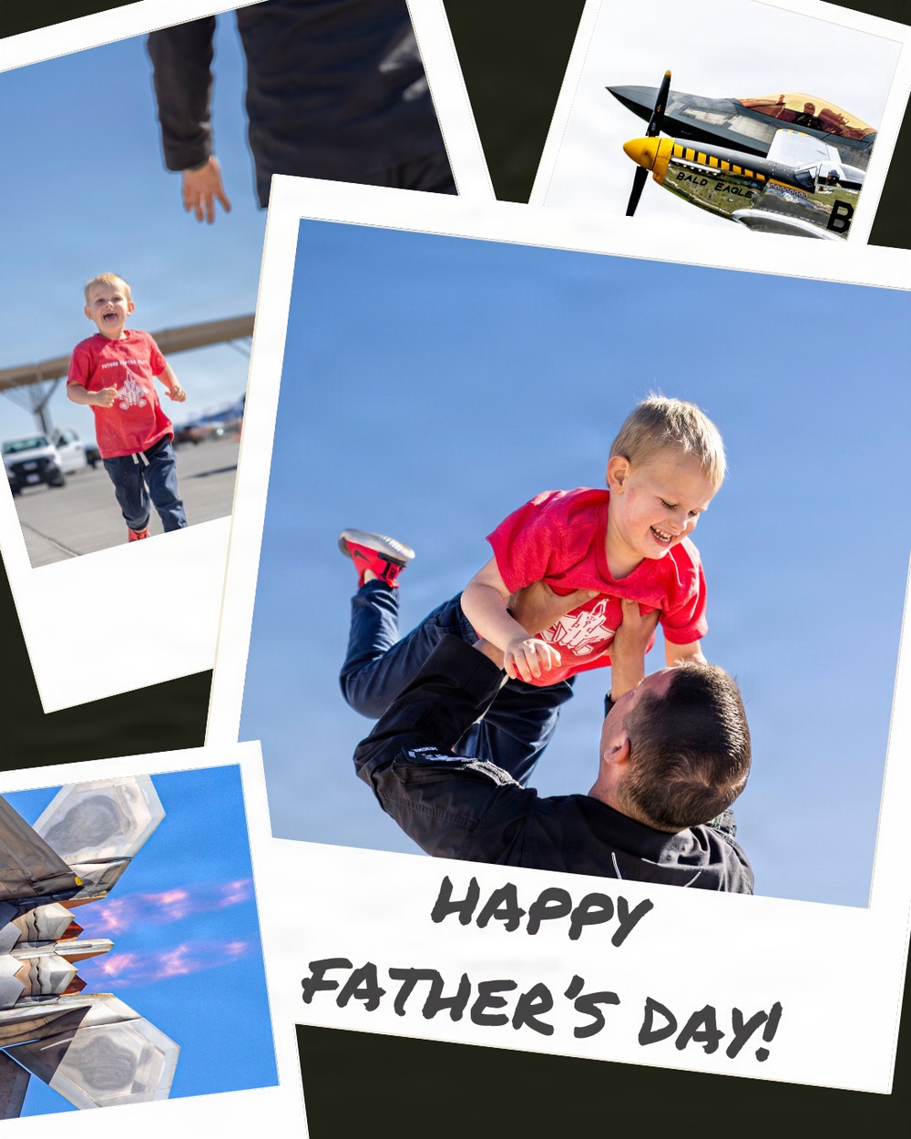 Raptor Demonstration Team Celebrates Father's Day