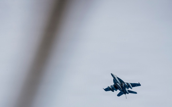 George Washington Conducts Flight Operations