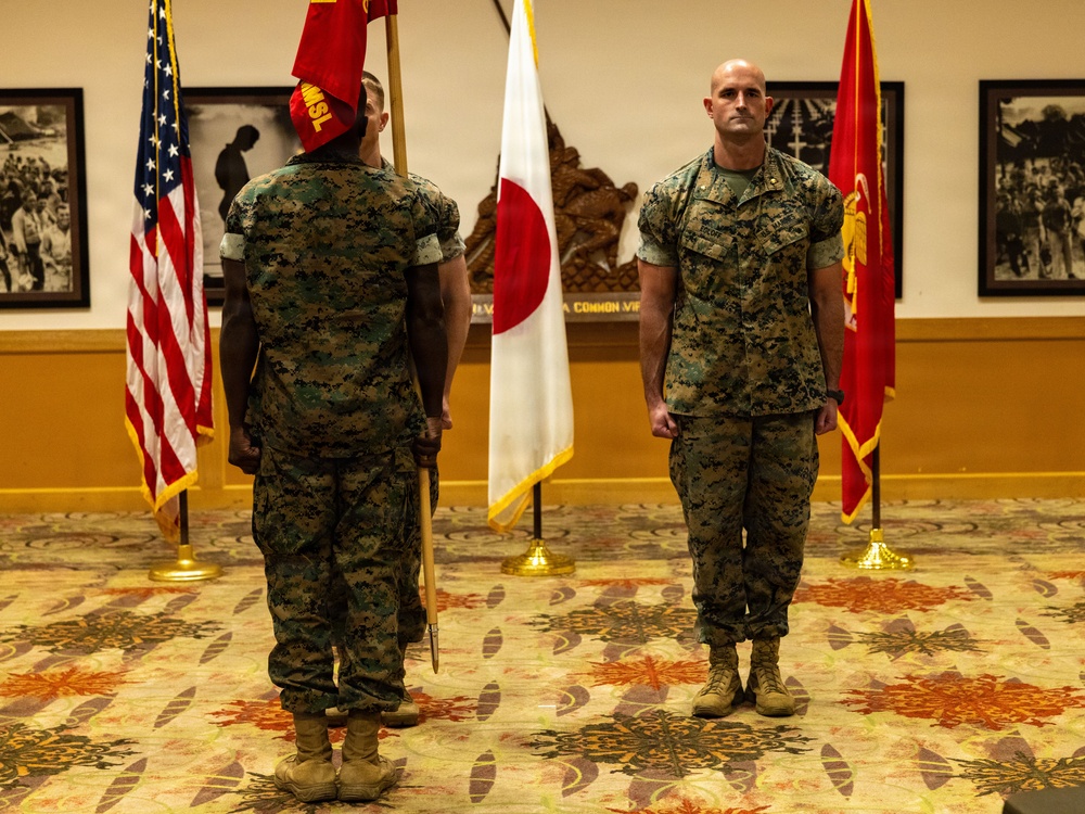 U.S. Marines with 12th LCT Participate in Change of Command Ceremony