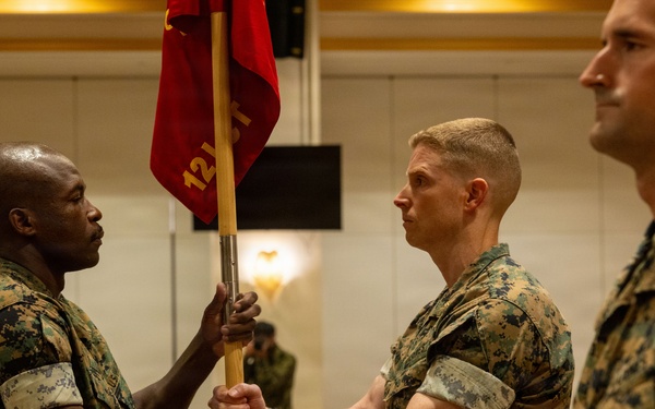 U.S. Marines with 12th LCT Participate in Change of Command Ceremony