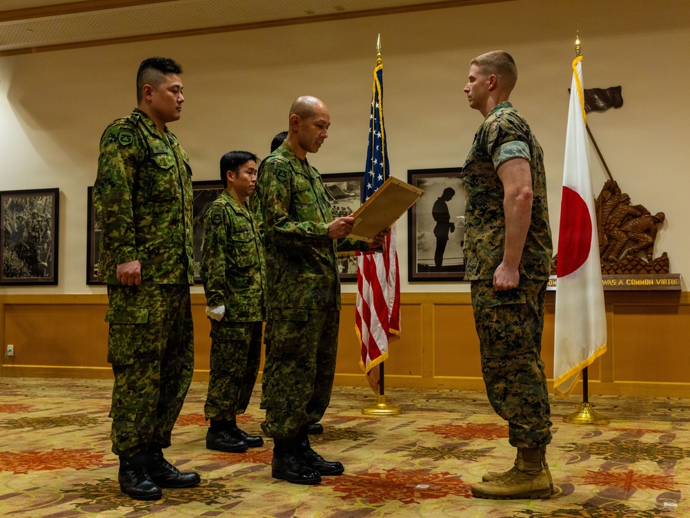 U.S. Marines with 12th LCT Participate in Change of Command Ceremony