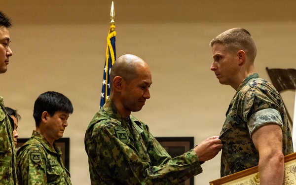 U.S. Marines with 12th LCT Participate in Change of Command Ceremony