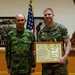 U.S. Marines with 12th LCT Participate in Change of Command Ceremony