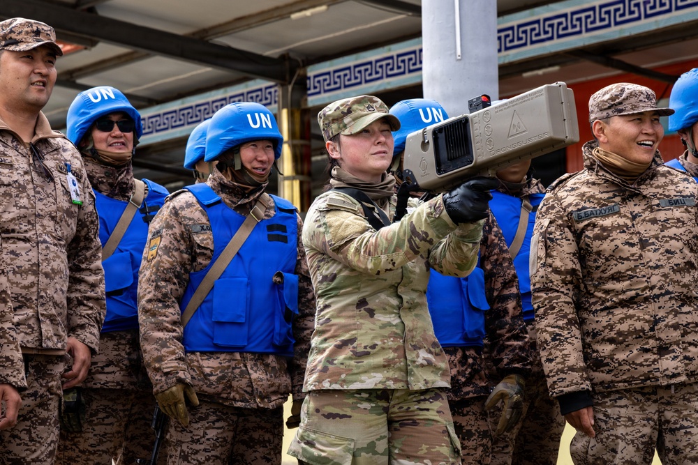 U.S. and Mongolian Soldiers Conduct Counter-UAS Training at Khaan Quest 2026