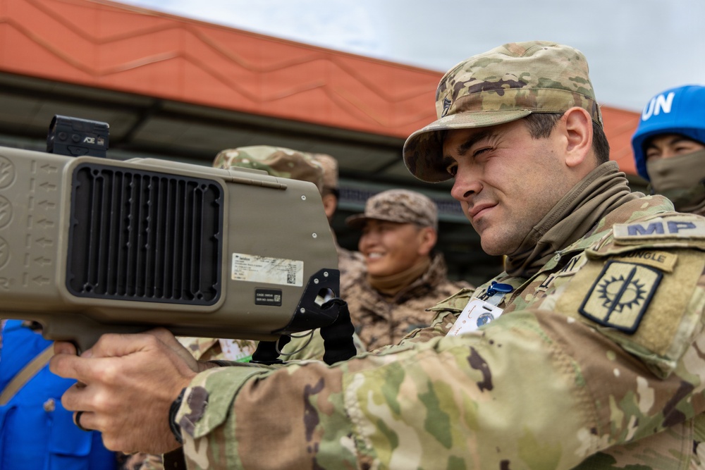 U.S. and Mongolian Soldiers Conduct Counter-UAS Training at Khaan Quest 2026