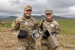 U.S. and Mongolian Soldiers Conduct Counter-UAS Training at Khaan Quest 2026