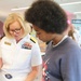 Adm. Sandberg interacts with the community during Omaha Navy Week