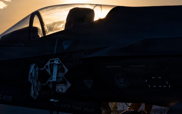 F-35 post-flight inspection