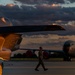 F-35 and KC-135 sit on the flight line