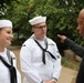 Omaha Mayor speaks with sailors