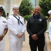 Omaha Mayor speaks with sailors