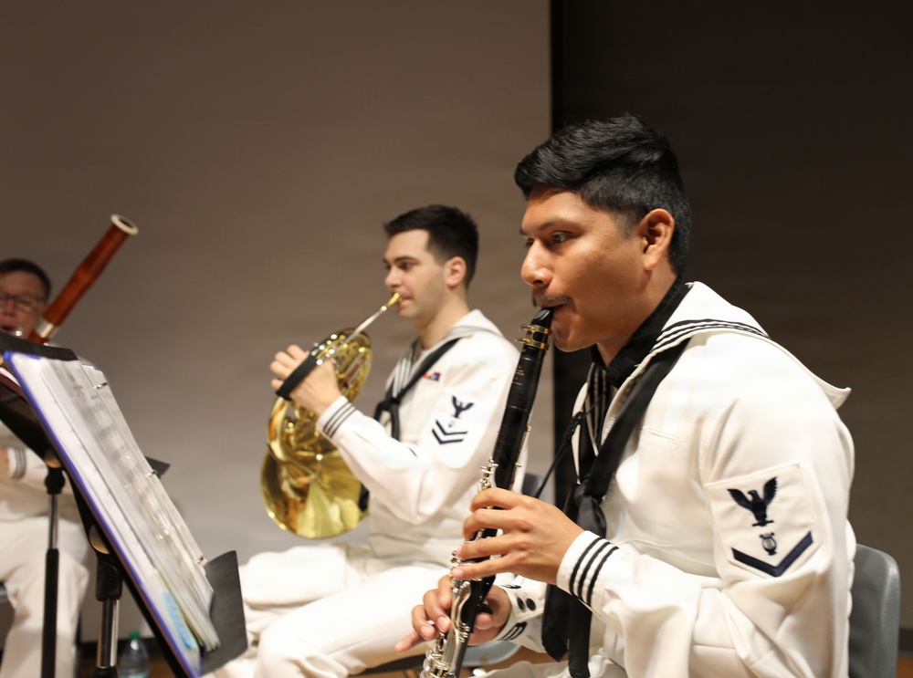 Navy Band Museum performance