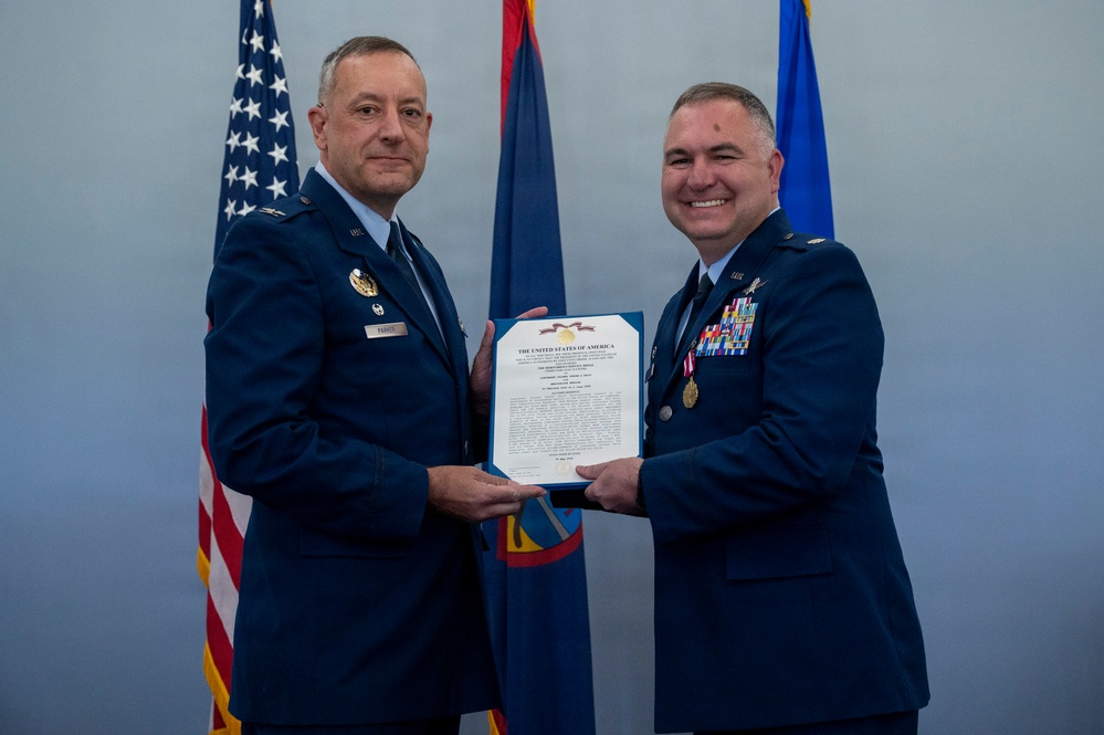 36th CS welcomes new commander