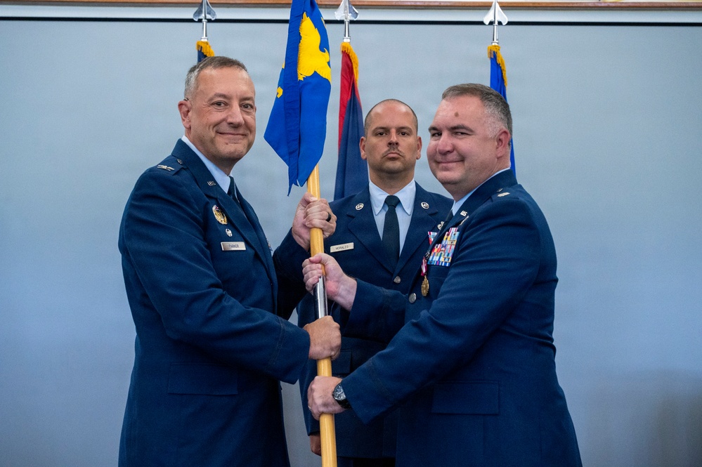 36th CS welcomes new commander