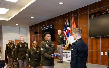 1SG Scott Schmidt retires after 20 years of active service