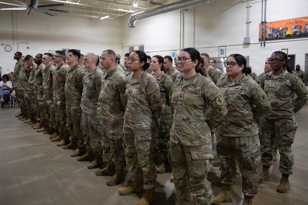 419th Movement Control Battalion conducts farewell ceremony