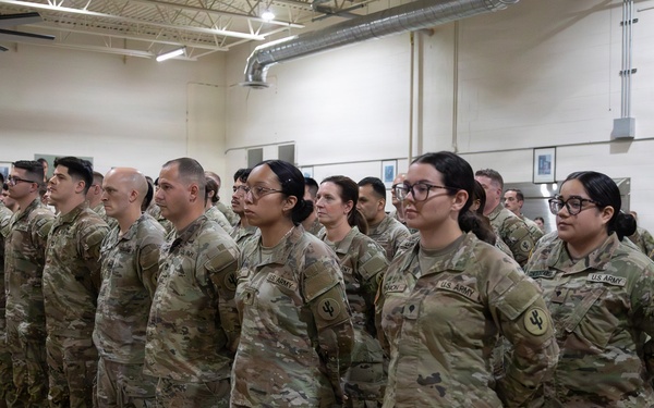 419th Movement Control Battalion conducts farewell ceremony