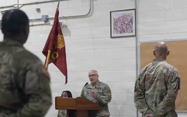 419th Movement Control Battalion conducts farewell ceremony