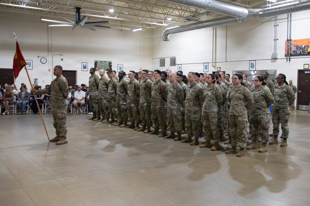 419th Movement Control Battalion conducts farewell ceremony