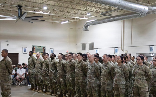 419th Movement Control Battalion conducts farewell ceremony