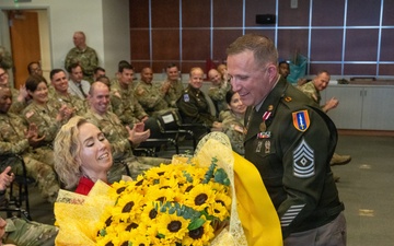 1SG Scott Schmidt retires after 20 years of active service