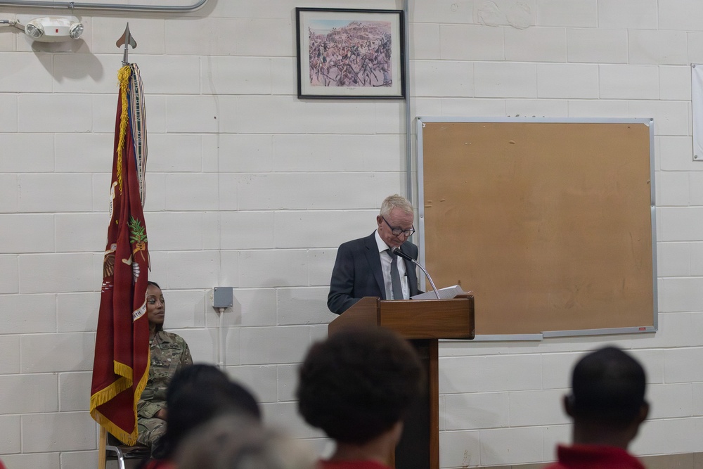 419th Movement Control Battalion conducts farewell ceremony