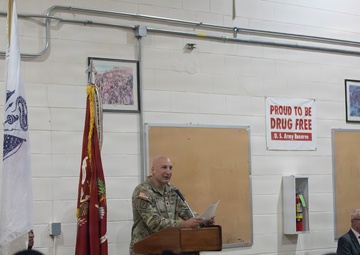 419th Movement Control Battalion conducts farewell ceremony