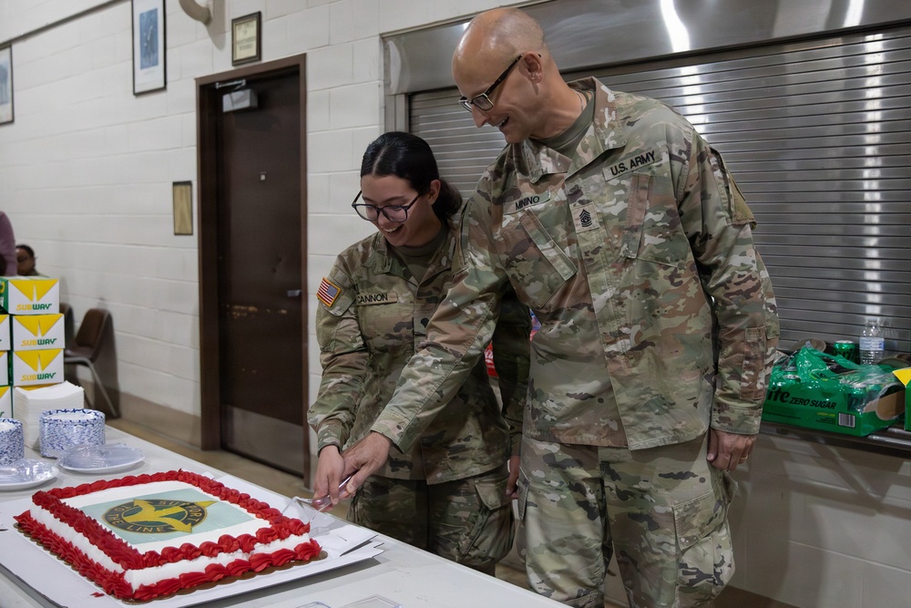 419th Movement Control Battalion conducts farewell ceremony