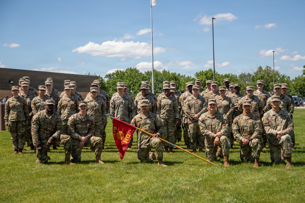419th Movement Control Battalion conducts farewell ceremony