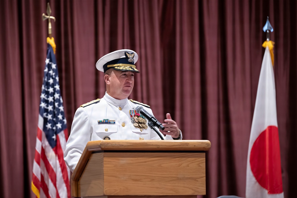 U.S. Coast Guard Activities Far East welcomes new commander