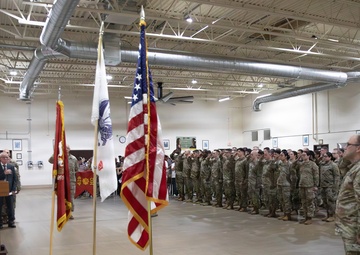 419th Movement Control Battalion conducts farewell ceremony