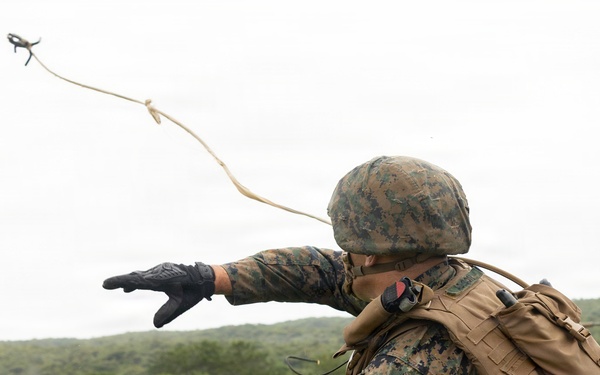 U.S. Marines with 4th Marine Regiment conduct Live Fire Range
