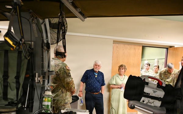 Army Medic Medal of Honor recipient visits MEDCOE