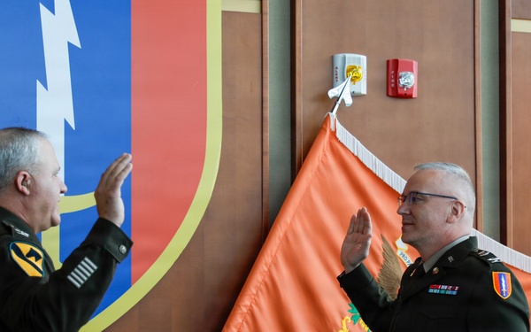 U.S. Army Lt. Col. Sean C. McNichol promoted to colonel at Camp Humphreys