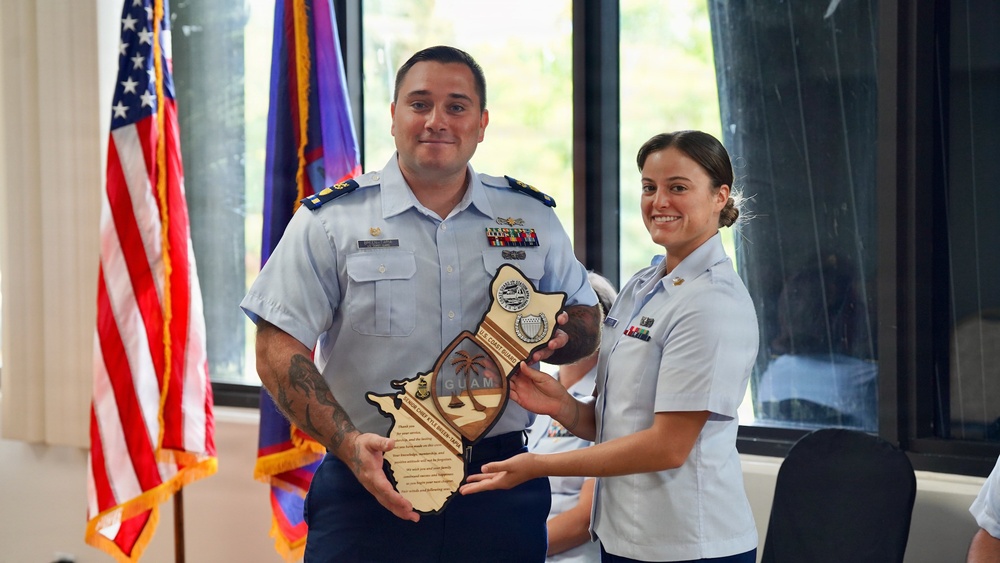 New officer-in-charge at helm of Station Apra Harbor