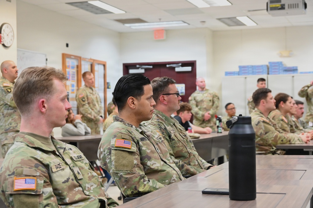 Army Medic Medal of Honor recipient visits MEDCOE