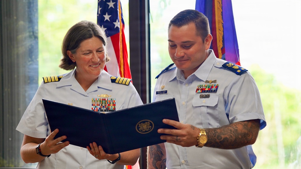 New officer-in-charge at helm of Station Apra Harbor