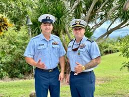 New officer-in-charge at helm of Station Apra Harbor