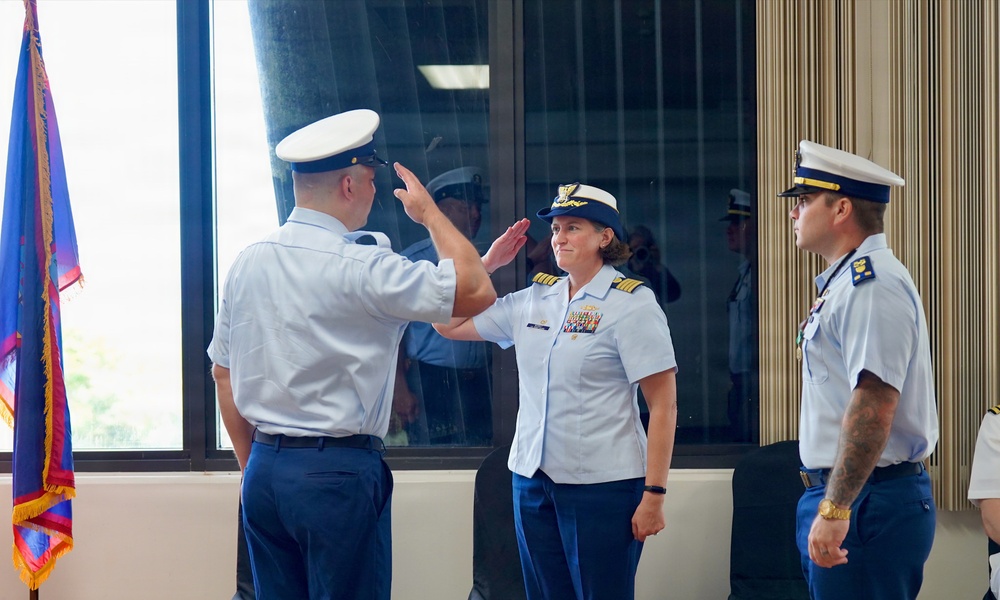 New officer-in-charge at helm of Station Apra Harbor