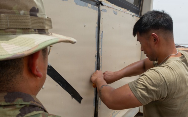 RAWS technicians maintain tactical weather and radio systems at CADJ: