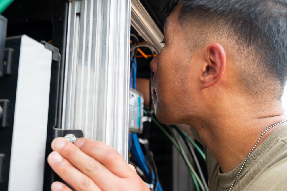 RAWS technicians maintain tactical weather and radio systems at CADJ: