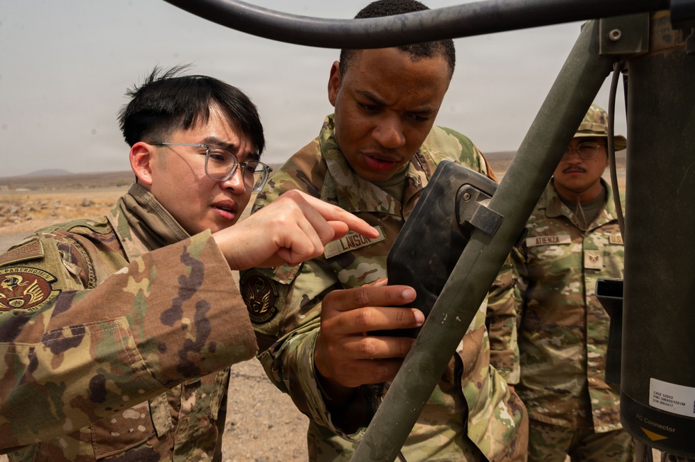 RAWS technicians maintain tactical weather and radio systems at CADJ: