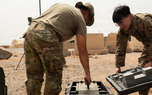 RAWS technicians maintain tactical weather and radio systems at CADJ: