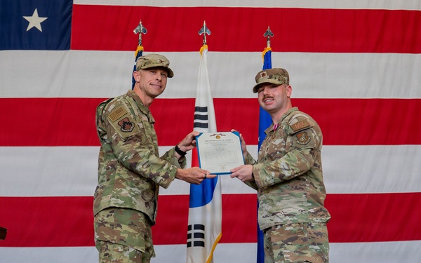 8th MXS welcomes new commander