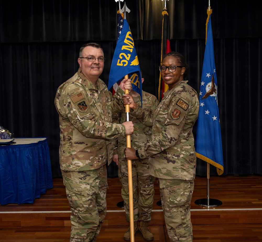52nd Operational Medical Readiness Squadron welcomes new commander