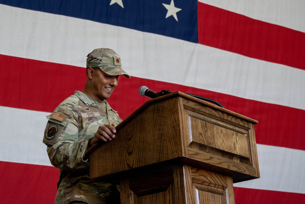 8th CS welcomes new commander